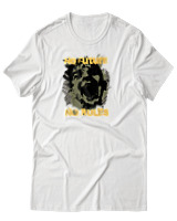 T-Shirt Αντρικό - No Future No Rules - Color Thumbnail Άσπρο