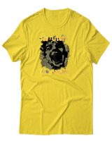 T-Shirt Αντρικό - No Future No Rules - Color Thumbnail Χρυσό Κίτρινο