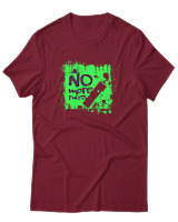 T-Shirt Αντρικό - No More Rules - Color Thumbnail Σκούρο Κόκκινο