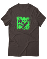 T-Shirt Αντρικό - No More Rules - Color Thumbnail Καφέ