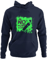 Φούτερ με κουκούλα - No More Rules - Color Thumbnail Navy Blue