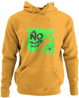 Φούτερ με κουκούλα - No More Rules - Color Thumbnail Κίτρινο Χρυσό