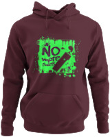 Φούτερ με κουκούλα - No More Rules - Color Thumbnail Marron