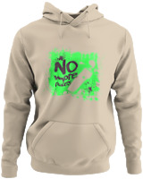 Φούτερ με κουκούλα - No More Rules - Color Thumbnail Μπέζ