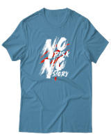 T-Shirt Αντρικό - No Risk No Story - Color Thumbnail Τιρκουάζ
