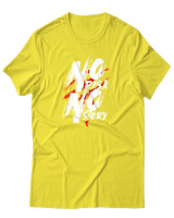 T-Shirt Αντρικό - No Risk No Story - Color Thumbnail Κίτρινο