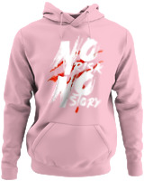 Φούτερ με κουκούλα - No Risk No Story - Color Thumbnail Pink