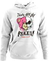 Φούτερ με κουκούλα - No Rules - Color Thumbnail ΄Ασπρο