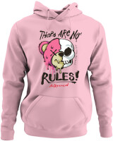 Φούτερ με κουκούλα - No Rules - Color Thumbnail Pink