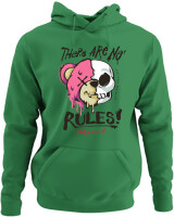 Φούτερ με κουκούλα - No Rules - Color Thumbnail Kelly Green