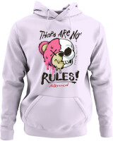 Φούτερ με κουκούλα - No Rules - Color Thumbnail Λιλά