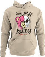 Φούτερ με κουκούλα - No Rules - Color Thumbnail Μπέζ