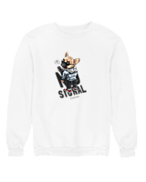 Φούτερ χωρίς κουκούλα - No Signal - Color Thumbnail 'Ασπρο