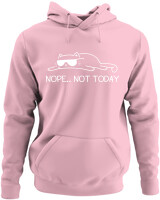 Φούτερ με κουκούλα - Nope Cat - Color Thumbnail Pink