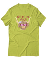 T-Shirt Αντρικό - Not In The Mood - Color Thumbnail Λαχανί