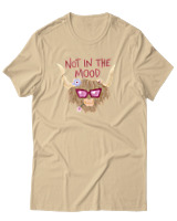 T-Shirt Αντρικό - Not In The Mood - Color Thumbnail Μπεζ