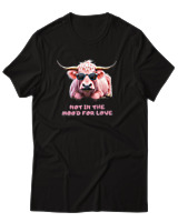 T-Shirt Αντρικό - Not In The Mood For Love - Color Thumbnail Μαύρο