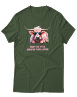 T-Shirt Αντρικό - Not In The Mood For Love - Color Thumbnail Κυπαρισσί