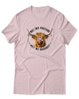 T-Shirt Αντρικό - Not My Bullshit - Color Thumbnail Απαλό Ροζ