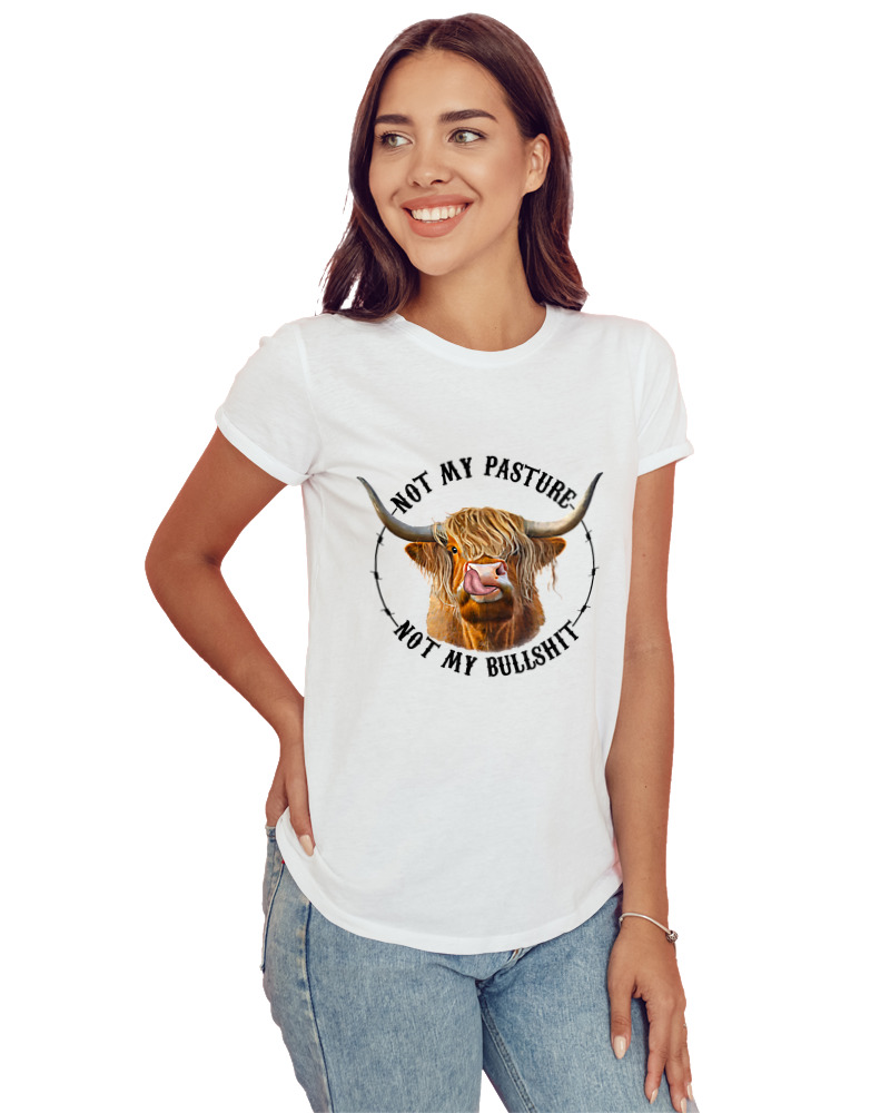 T-Shirt Στενή Γραμμή - Not My Bullshit - Image 1