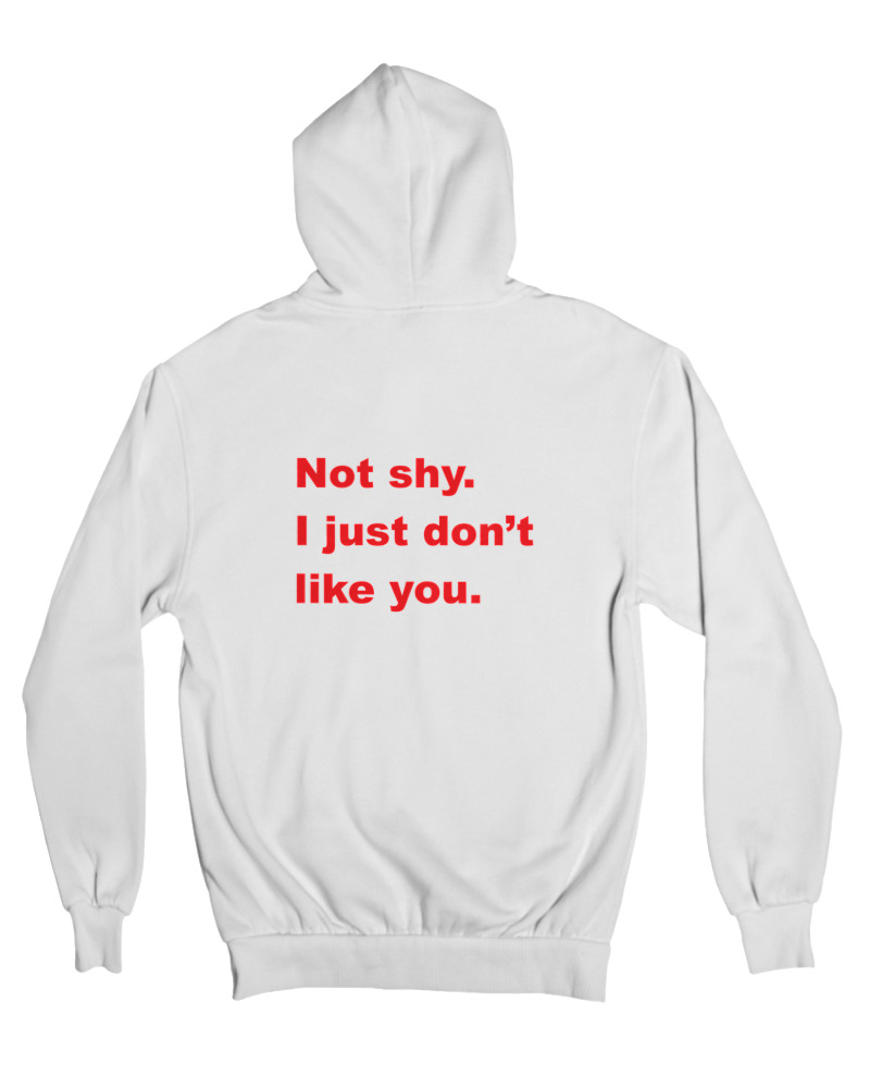 Not Shy I Just Dont Like You - Image 0
