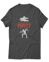 T-Shirt Αντρικό - Not Your Puppet - Color Thumbnail Ανθρακί
