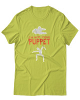 T-Shirt Αντρικό - Not Your Puppet - Color Thumbnail Λαχανί
