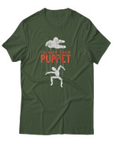 T-Shirt Αντρικό - Not Your Puppet - Color Thumbnail Κυπαρισσί