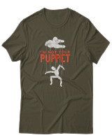 T-Shirt Αντρικό - Not Your Puppet - Color Thumbnail Χακί