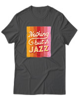 T-Shirt Αντρικό - Nothing But Jazz - Color Thumbnail Ανθρακί