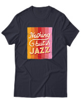 T-Shirt Αντρικό - Nothing But Jazz - Color Thumbnail Σκούρο Μπλε