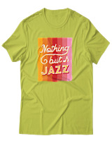 T-Shirt Αντρικό - Nothing But Jazz - Color Thumbnail Λαχανί