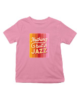T-Shirt  Παιδικό - Nothing But Jazz - Color Thumbnail Ροζ