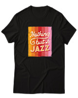 T-Shirt  Γυναικείο - Nothing But Jazz - Color Thumbnail Μαύρο