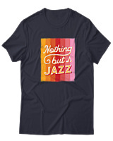 T-Shirt  Γυναικείο - Nothing But Jazz - Color Thumbnail Σκούρο Μπλέ