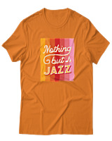 T-Shirt  Γυναικείο - Nothing But Jazz - Color Thumbnail Πορτοκαλί