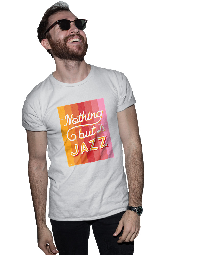T-Shirt Fit Αντρικό - Nothing But Jazz - Image 1