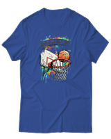 T-Shirt Αντρικό - Nothing But Net - Color Thumbnail Μπλε Ρουά