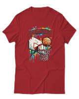 T-Shirt  Γυναικείο - Nothing But Net - Color Thumbnail Κόκκινο