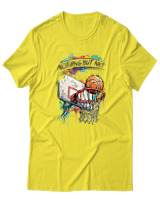 T-Shirt  Γυναικείο - Nothing But Net - Color Thumbnail Κίτρινο