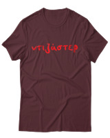 T-Shirt Unisex - Ντιζάστερ - Color Thumbnail Μπορντό