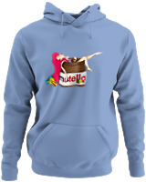 Φούτερ με κουκούλα - Nutella Ariel - Color Thumbnail Blue Carolina