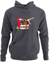 Φούτερ με κουκούλα - Nutella Ariel - Color Thumbnail Ανθρακί