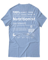 T-Shirt Αντρικό - Nutritionist - Color Thumbnail Γαλάζιο