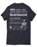 T-Shirt Αντρικό - Nutritionist - Color Thumbnail Σκούρο Μπλε