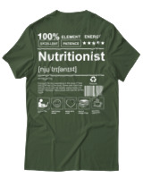 T-Shirt Αντρικό - Nutritionist - Color Thumbnail Κυπαρισσί