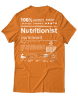 T-Shirt Αντρικό - Nutritionist - Color Thumbnail Πορτοκαλί