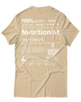 T-Shirt Αντρικό - Nutritionist - Color Thumbnail Μπεζ