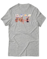 T-Shirt Αντρικό - NY Unique - Color Thumbnail Γκρι Μελανζέ