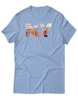 T-Shirt Αντρικό - NY Unique - Color Thumbnail Γαλάζιο